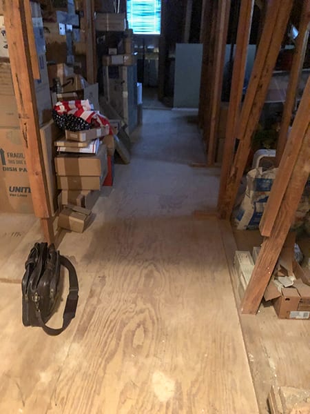 attic remodel project