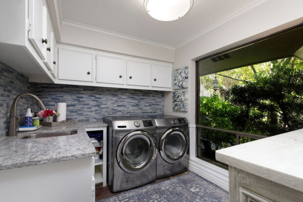 custom laundry room remodel