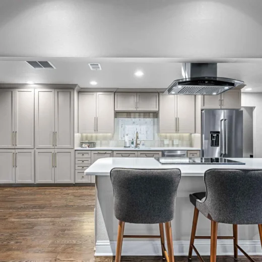 Photo of a gorgeous Dallas kitchen remodel